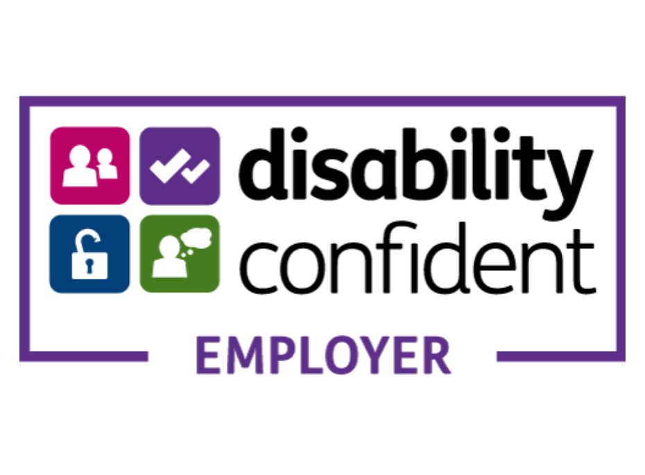 Being a Disability Confident Employer supports us in attracting and retaining the very best people for the job.