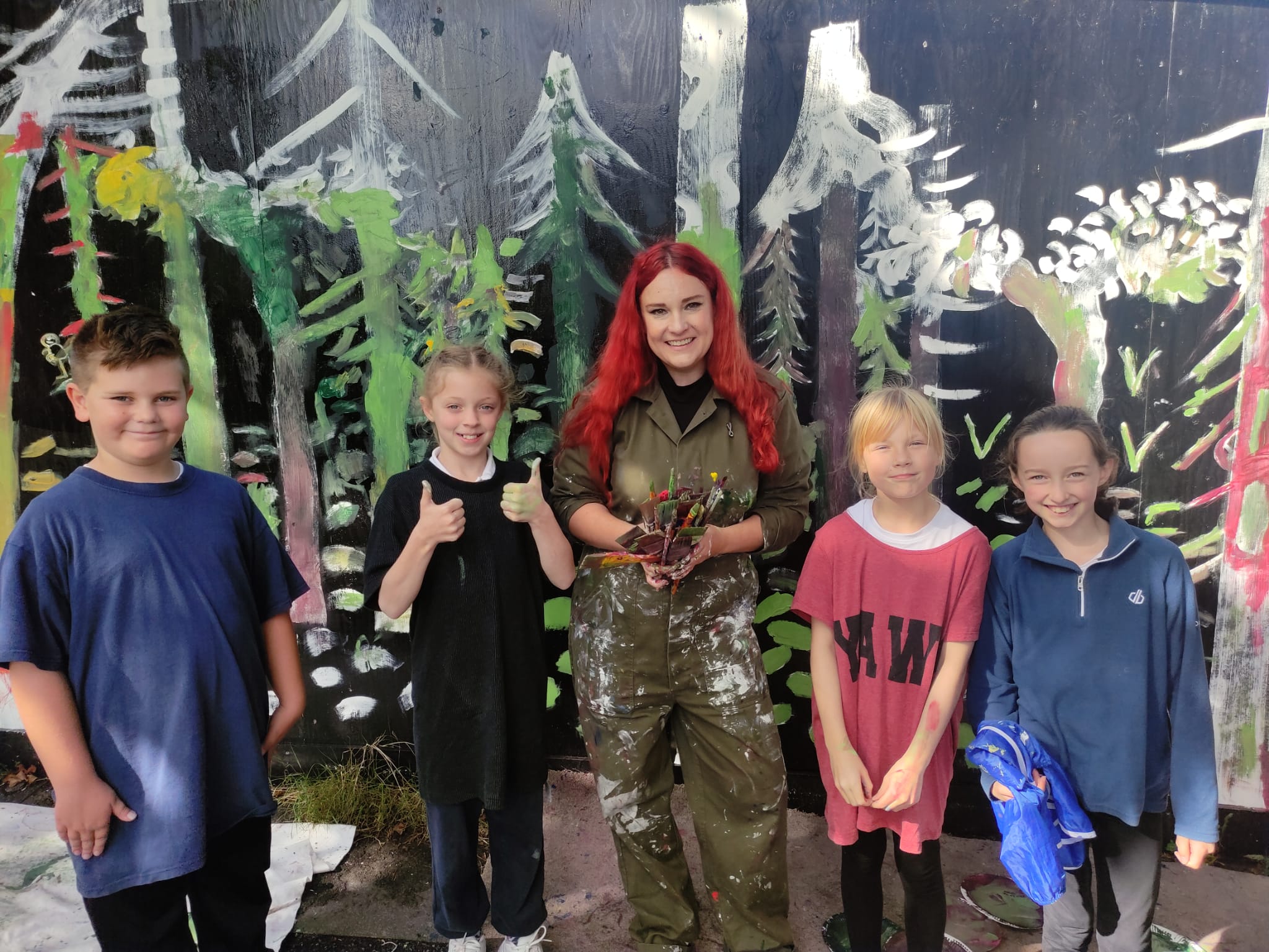 St Johns pupils recreate Macclesfield Forest